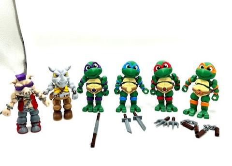 Mini Teenage Mutant Ninja Turtle collection